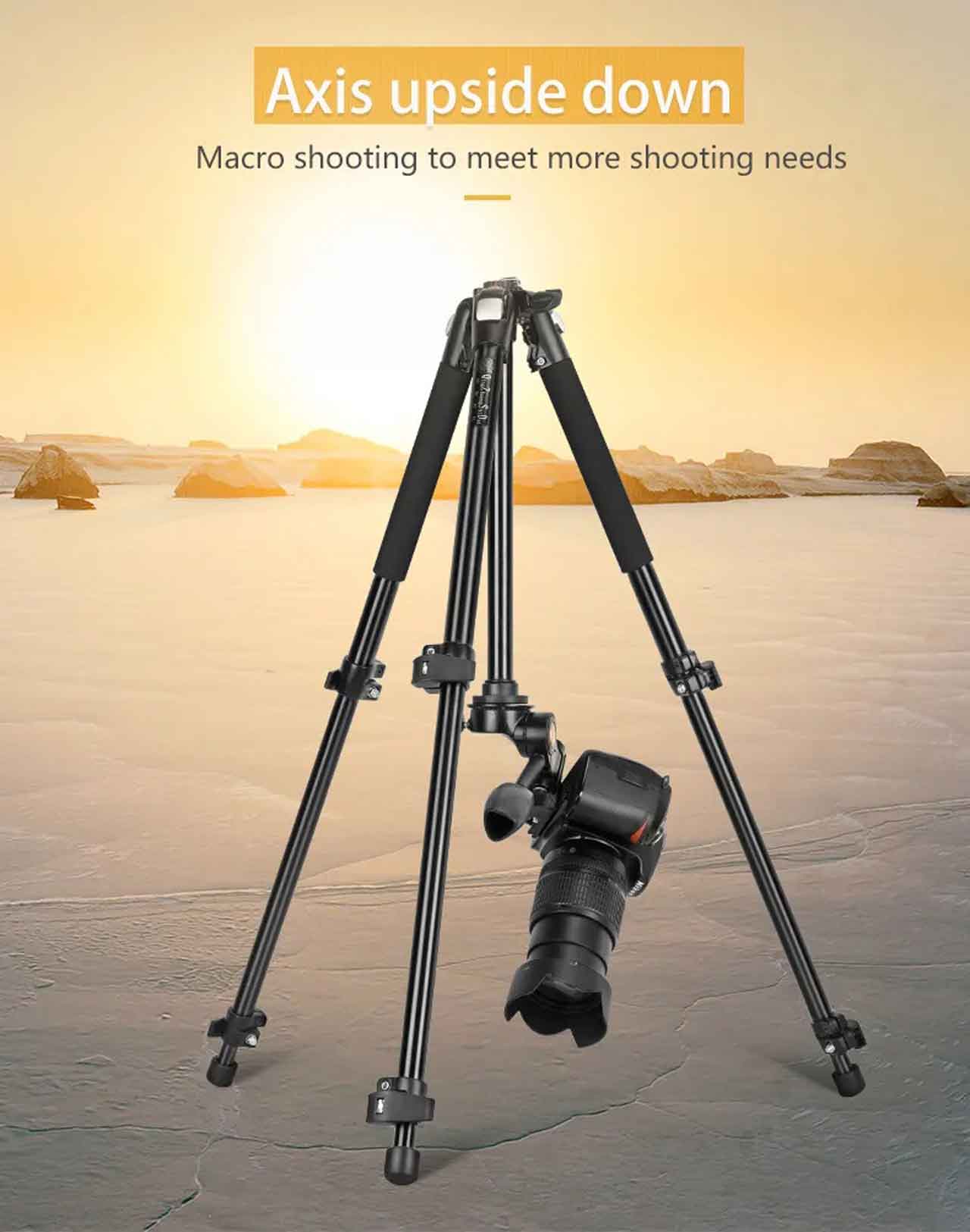 Tripod BEIKE Q303 Chân máy ảnh giá rẻ 