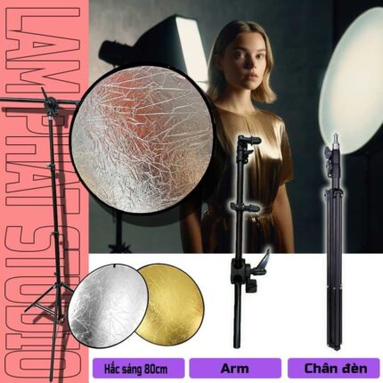 Combo KIT-110 Bộ hắt sáng phản quang studio chuyên nghiệp
